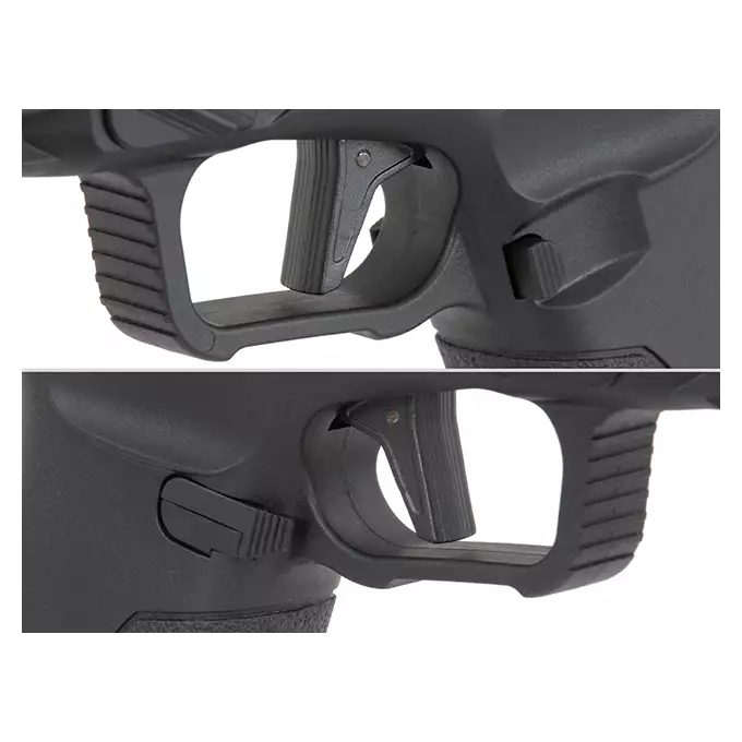 SHARK Full Auto Pistol - Black [APS]