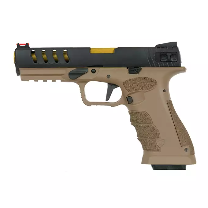 SHARK Full Auto Pistol - Dark Earth [APS]