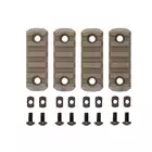 4-PC MLOCK Polymer Rail Kit - Dark Earth [TMC]