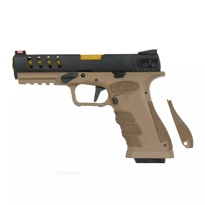 SHARK Full Auto Pistol - Dark Earth [APS]