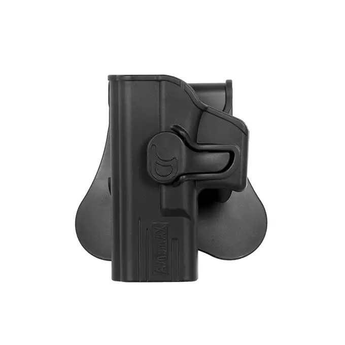 Leworęczna Kabura Airsoftowa do klonów serii G19 - Black [Amomax]