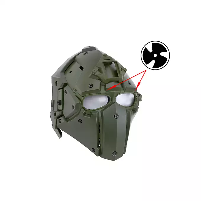FUTURE WARRIOR Mask 3D - Olive [EM]