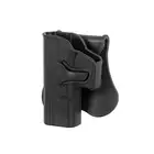 Leworęczna Kabura Airsoftowa do klonów serii G19 - Black [Amomax]