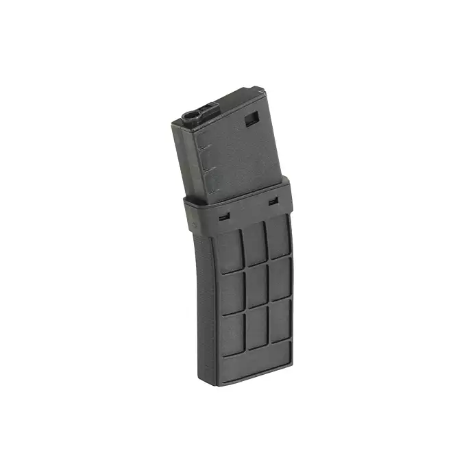Polimerowy magazynek Mid-Cap na 220 kulek do M16/M4/AR-15/SCAR16 - BK