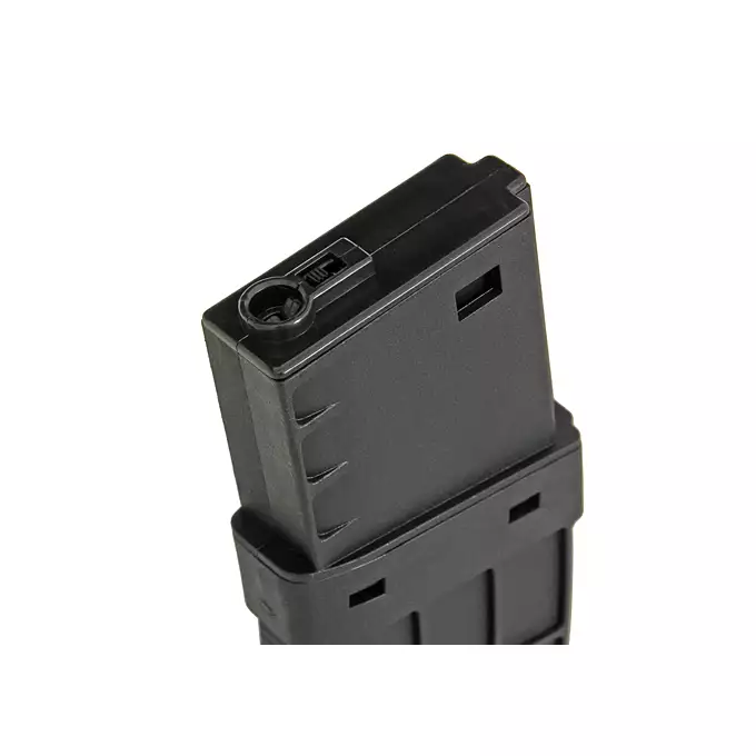 Polimerowy magazynek Mid-Cap na 220 kulek do M16/M4/AR-15/SCAR16 - BK