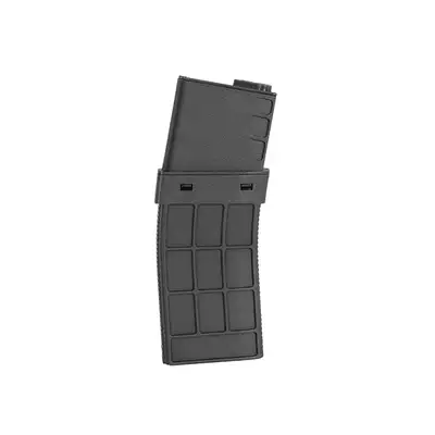 Polimerowy magazynek Mid-Cap na 220 kulek do M16/M4/AR-15/SCAR16 - BK