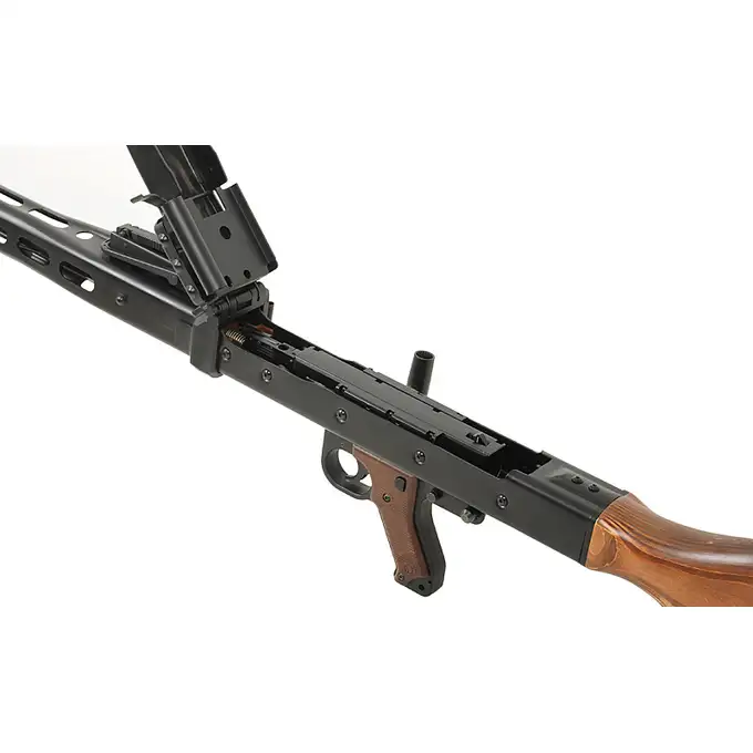 MG42 Full Metal AEG Machine Gun Replica - Real Wood [AGM]