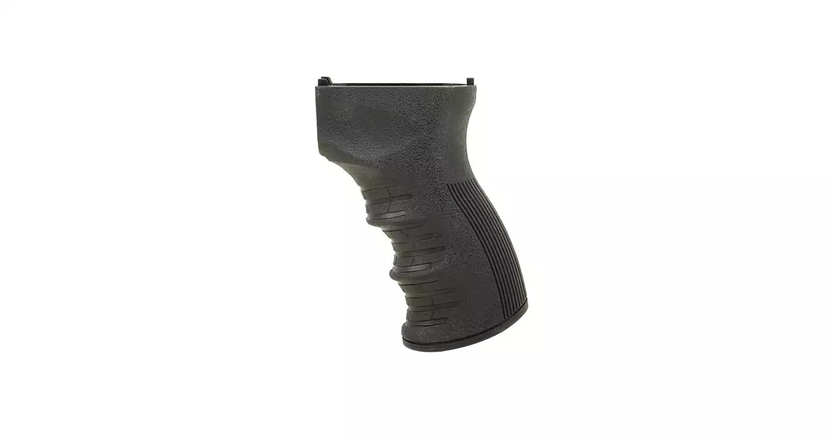 Ergonomics Pistol Grip for AK74 - Black [APS] | TaiwanGun US