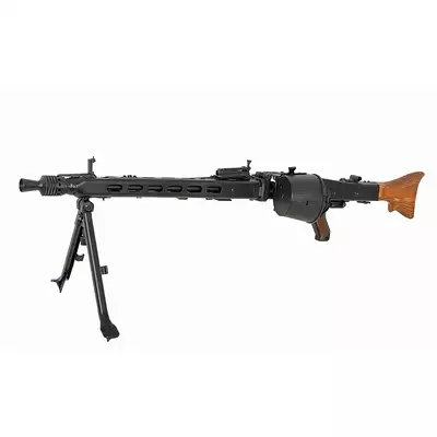Replika karabinu maszynowego MG42 Full Metal AEG - Real Wood [AGM]