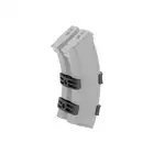 Łącznik magazynków do AK47 - Czarny [BATTLEAXE]