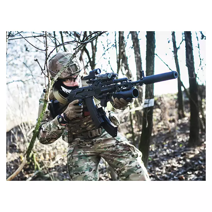 Łącznik magazynków do AK47 - Czarny [BATTLEAXE]