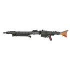 MG42 Full Metal AEG Machine Gun Replica - Real Wood [AGM]