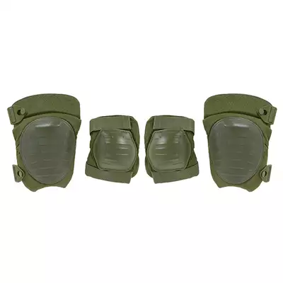 Wojskowe ochraniacze na kolana i łokcie - Olive [EM]