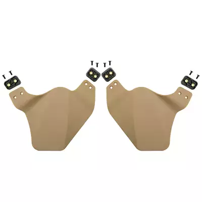 Osłony uszu do replik hełmów z szynami - Dark Earth [FMA]