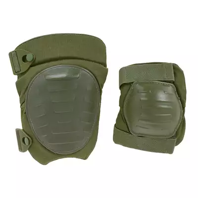 Wojskowe ochraniacze na kolana i łokcie - Olive [EM]