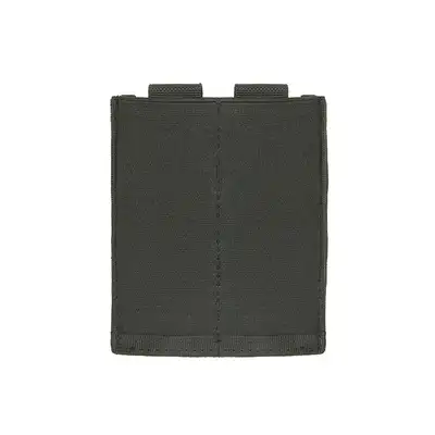 Elastic Double Pistol Magazine Pouch - Black