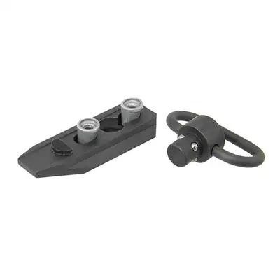 Support de sangle QD avec attache pour garde-main Key-Mod - Noir