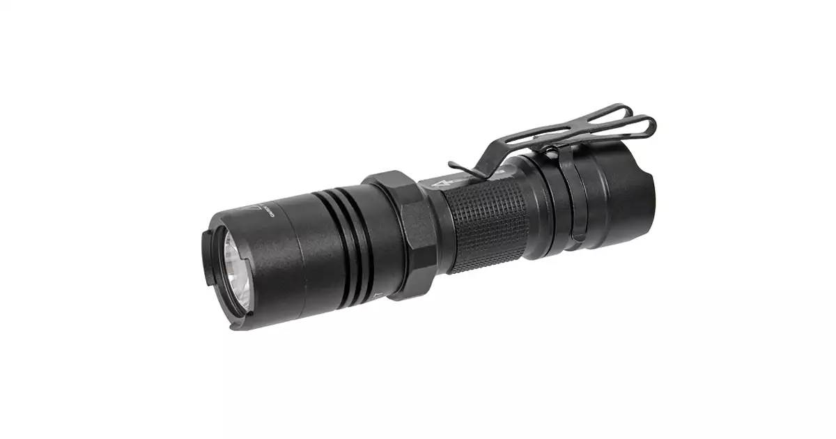 Backup Tactical Flashlight FAST 302 - Black [OPSMEN] | Taiwangun
