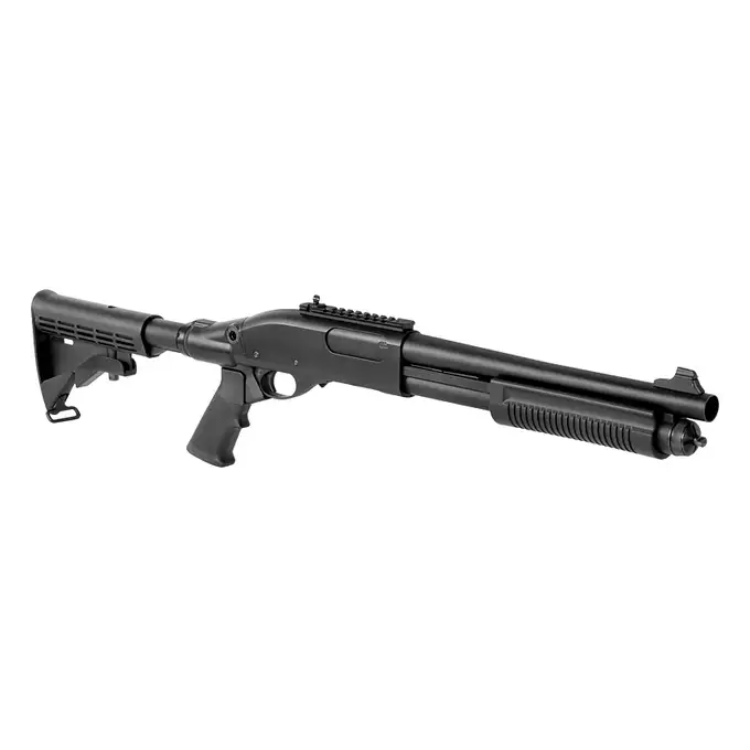 M8871 Shotgun (Green Gas Powered) - Black [Golden Eagle]