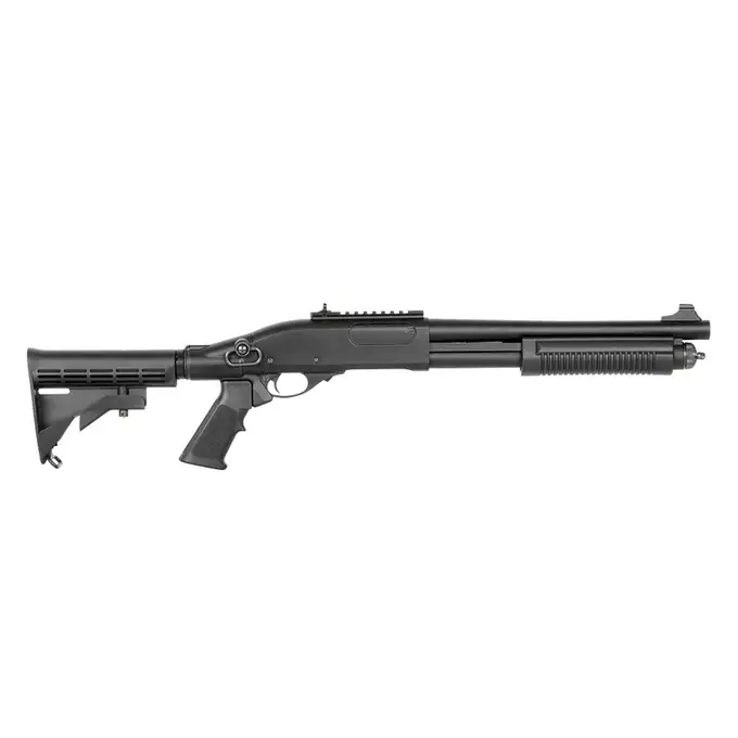 M8871 Shotgun (Green Gas Powered) - Black [Golden Eagle]
