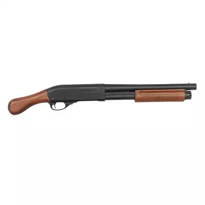 M8877 Shotgun (Green Gas Powered) - Real Wood [Golden Eagle]