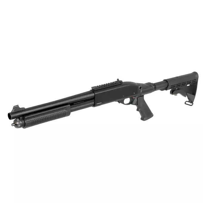 M8871 Shotgun (Green Gas Powered) - Black [Golden Eagle]