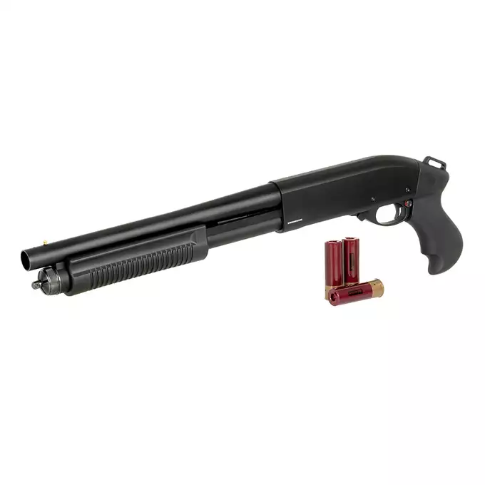 M8881 Shotgun (Green Gas Powered) - Black [Golden Eagle]