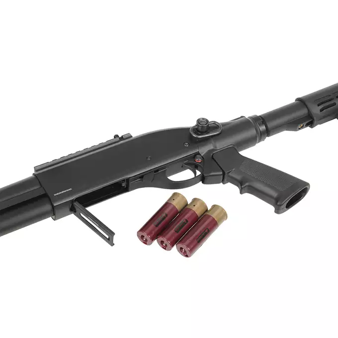 M8871 Shotgun (Green Gas Powered) - Black [Golden Eagle]