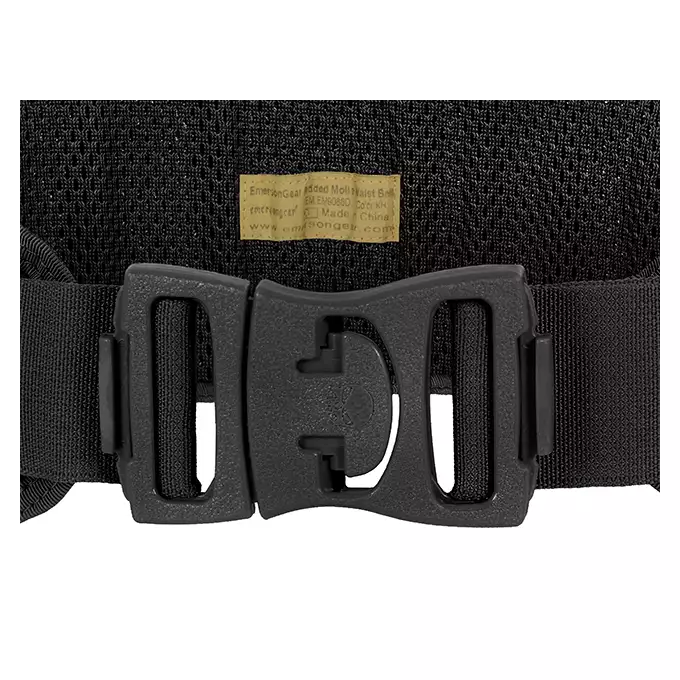Padded Molle Waist Belt - Black [EM]