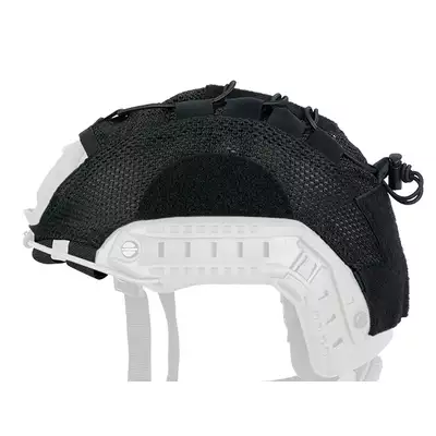Siatkowy pokrowiec na kask/hełm Fast - Black [EM]