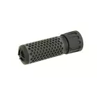 Tłumik dźwięku 5.56 QDC/CQB wraz z tłumikiem płomienia - Black [BD]