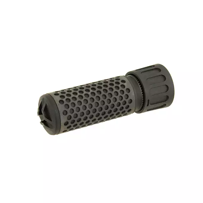 Tłumik dźwięku 5.56 QDC/CQB wraz z tłumikiem płomienia - Black [BD]