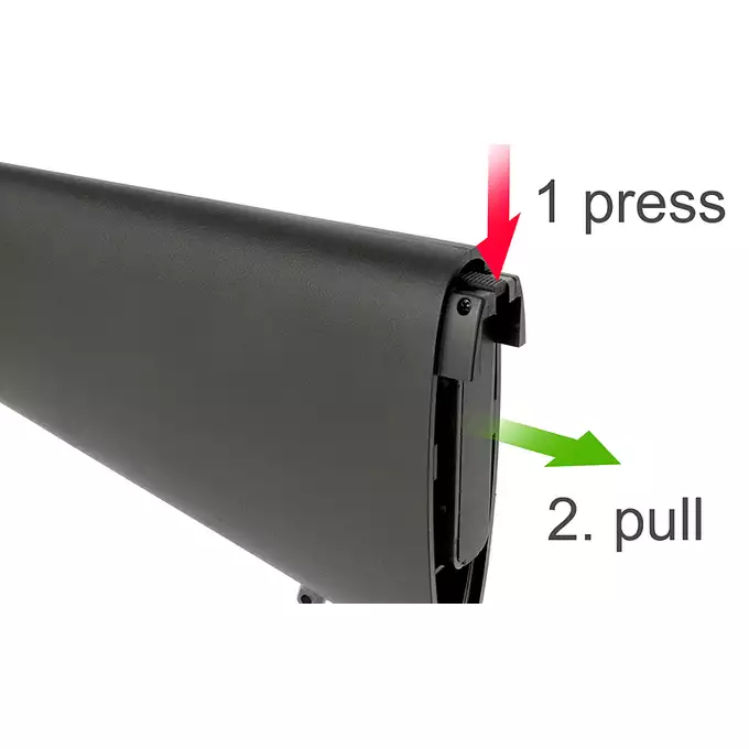 M8870 Shotgun (Green Gas Powered) - Black [Golden Eagle]