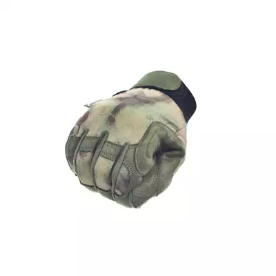 Lekkie rękawice taktyczne w kamuflażu (Rozmiar XL) - MR [EM]