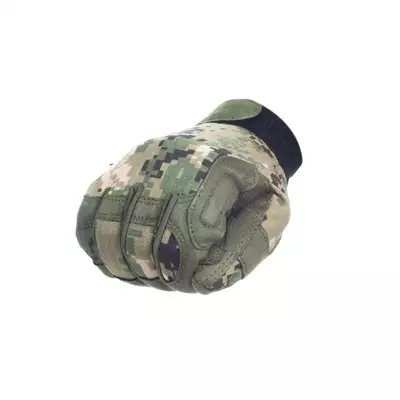 Lekkie rękawice taktyczne w kamuflażu (Rozmiar M) - AOR2 [EM]