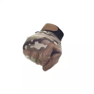 Lekkie rękawice taktyczne w kamuflażu (Rozmiar XL) - Multicam [EM]