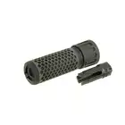 Tłumik dźwięku 5.56 QDC/CQB wraz z tłumikiem płomienia - Black [BD]