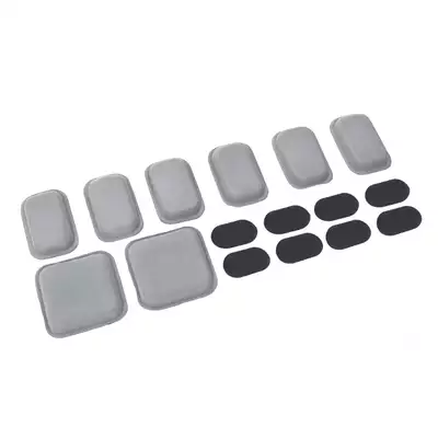 Komplet poduszek ochronnych do hełmów/kasków Mod.B - Szary [FMA]