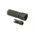 Tłumik dźwięku 5.56 QDC/CQB wraz z tłumikiem płomienia - Black [BD]