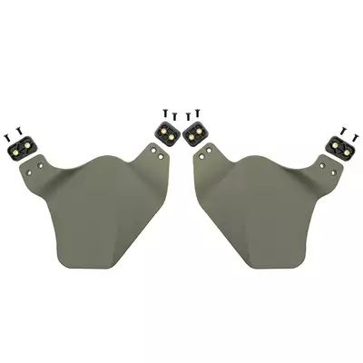 Osłony uszu do replik hełmów z szynami - Foliage [FMA]