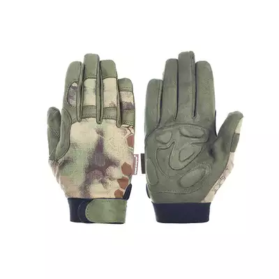 Lekkie rękawice taktyczne w kamuflażu (Rozmiar S) - MR [EM]