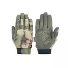 Lekkie rękawice taktyczne w kamuflażu (Rozmiar S) - MR [EM]