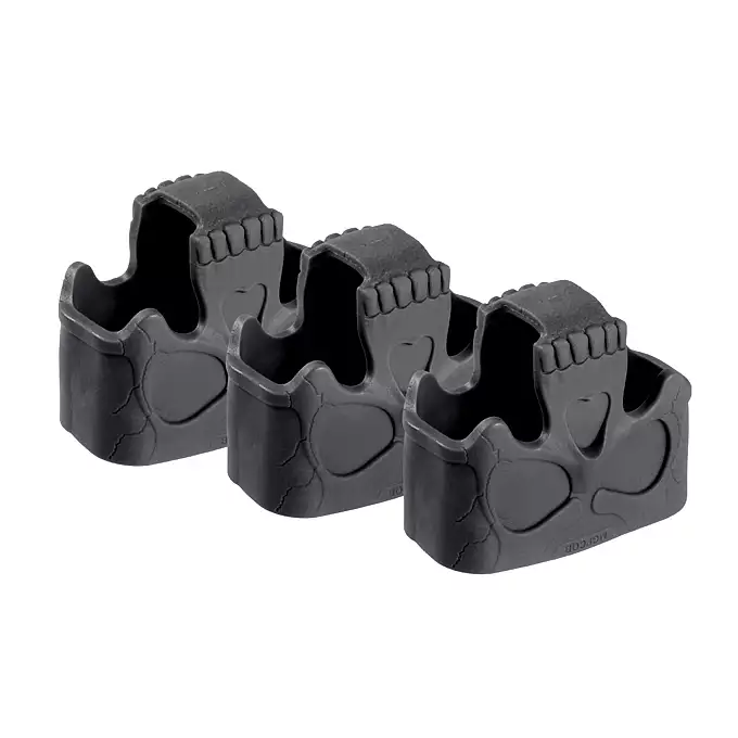 Gumowy uchwyt Skull do magazynków 5.56 Zestaw (3 szt.) - Black [MGPCQB]