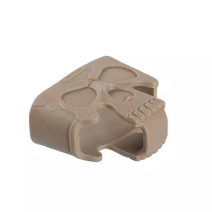 Gumowy uchwyt Skull do magazynków 5.56 Zestaw (3 szt.) - Tan [MGPCQB]