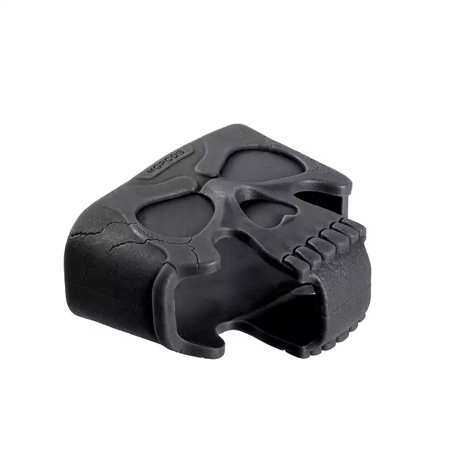 Gumowy uchwyt Skull do magazynków 5.56 Zestaw (3 szt.) - Black [MGPCQB]
