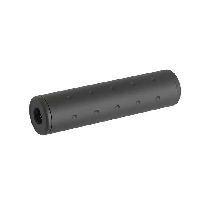 Imitacja tłumika dźwięku 130x32mm - Black [M-ETAL]