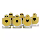 Metal Shooting Targets 42 mm X 60 mm Mod.C - Silver [Element]