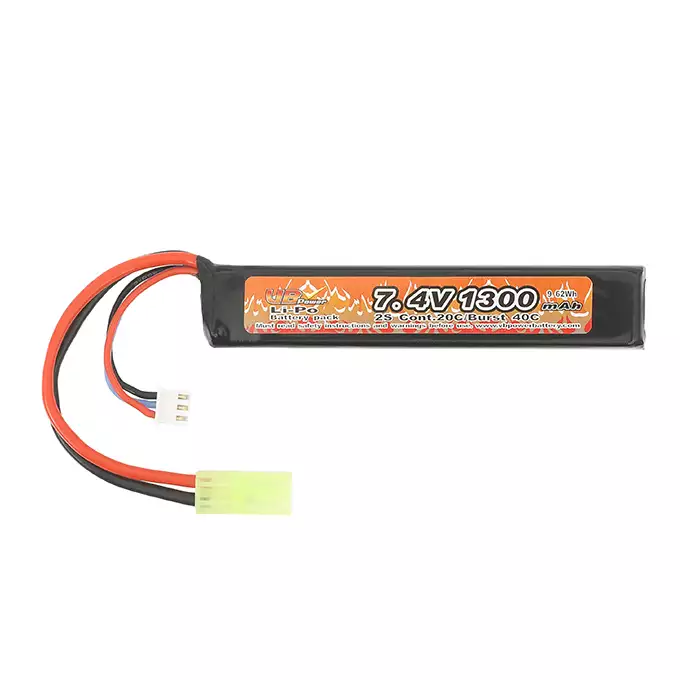 Batterie Li-Po 1300mAh 7,4V 20/40C [8FIELDS]
