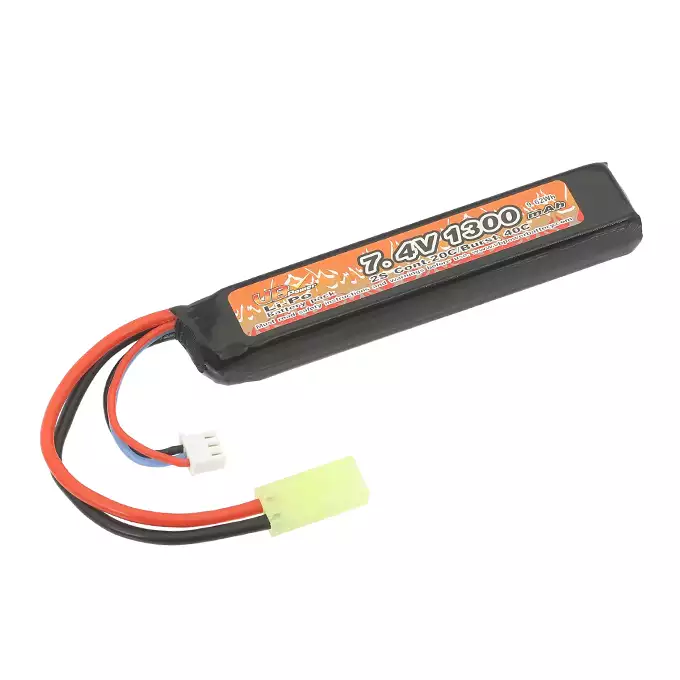 Batterie Li-Po 1300mAh 7,4V 20/40C [8FIELDS]