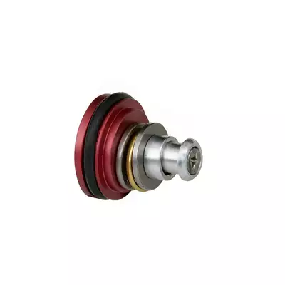 Łożyskowana aluminiowa głowica tłoka,8 otworów [POINT]